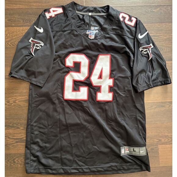 Rare Nike Devonta Freeman 100yr anniversary nfl jerseys falcons Men’s L Stitched - Picture 1 of 13